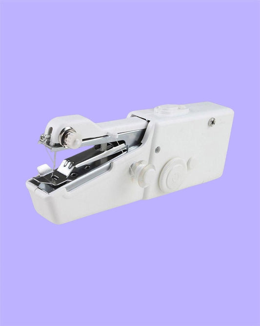 Stitch Handheld Cordless Portable White Sewing Machine